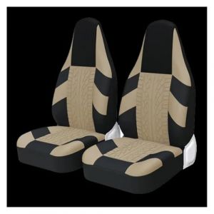 Housse de si&egrave;ge de Voiture Pour Zoe Pour Aygo Pour Citroen C1 Une Paire De Housses De Si&egrave;ge Avant Sport Universelles Pour La Plupart Des Voitures Protection De Si&egrave;ge Baquet Housse de Siege Voiture(2pc (Yingrui Chang, neuf)