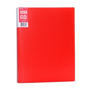 Eagle Porte Vues A4 avec 60 Pochettes Transparents A4 Poche Livret de Pr&eacute;sentation pour Classer et Prot&eacute;ger les Documents (TYI Store, neuf)