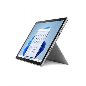 2021 Microsoft Surface Pro 7+ avec Intel Core i3-1115G4 (12,3-pouces, 8 Go RAM, 128 Go SSD) Platine (Reconditionné) (Plunc™ Tech Recycling, neuf)