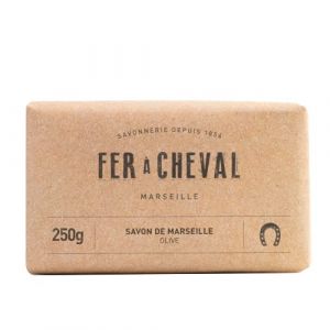 Fer &agrave; Cheval &ndash; Savon de Marseille &agrave; l'huile d'olive &ndash; Savonnette 250g (LESS WASTE, neuf)