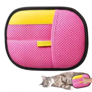 Brosse &Agrave; Poils D'animaux &ndash; Tissu, 24 X 18 X 1 Cm, De Toilettage, &Eacute;pilateur | Lavable R&eacute;utilisable Pour Animaux De Compagnie, Outil &Eacute;lectrostatique Pour Poils D'animauxpour Chiens, Chats, Me (Qmanwl, neuf)