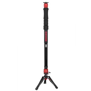 IFOOTAGE Cobra 3 A150S Strike Monopode Pour Appareil Photo Avec Contr&ocirc;le De Verrouillage De La P&eacute;dale, R&eacute;glage Rapide De La Hauteur En Une &Eacute;tape, Photographie Professionnelle 150cm (IFOOTAGE-WL, neuf)