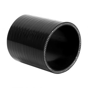 CGEAMDY Tuyau De Raccord Droit En Silicone, Tuyau Turbo à Raccord Droit En Silicone Pour Voiture, Tuyaux Hydrauliques Industriels, Tuyau D'admission D'intercooler Turbo Renforcé 4 Plis(65MM) (CGE Auto, neuf)