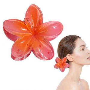 Barrette Fleur Hawa&iuml;enne,Accessoires pour Cheveux d'Inspiration Hawa&iuml;enne pour Femmes et Jeunes Filles | Accessoire Tenue Forte Maintien pour Femmes Filles Adolescents (tengyiji, neuf)