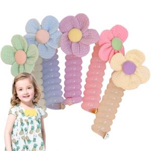 Rurunklee Bobine de couvre-chef en caoutchouc,Bobine de couvre-chef en caoutchouc | Cordon de téléphone réutilisable, attaches de cheveux en droites pour filles, cadeau d'anniversaire pour (zhrnfm, neuf)