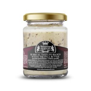 Valnerina Tartufi Beurre &agrave; la Truffe Blanche | Truffle Butter | Sp&eacute;cialit&eacute; Gastronomique pour Cro&ucirc;tes, Bruschetta, Entr&eacute;es, Premiers et Deuxi&egrave;mes Plats | Pot 80 gr. (KONKE SRL, neuf)
