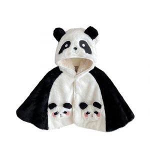 Nemopter Mignon Cape &agrave; Capuche B&eacute;b&eacute; Gar&ccedil;on Filles Sweat &Agrave; Capuche Laine Doux Poncho Cape Coupe-Vent Hiver Automne V&ecirc;tements d'ext&eacute;rieur Chaude Ch&acirc;le pour Enfants 0-3ans (Nemopter, neuf)