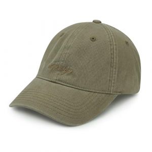 CLAPE Casquette de Baseball Homme Casquette Femmes Unisexe Réglable Sport Casquette en Coton avec Broderie Protection UV Kaki Khaki BSAC2510 (CLape, neuf)