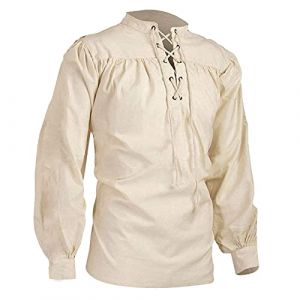 Chemise A3 Caraibes Veste en Jean Bonnet Court Homme Robe Orientale Mariage Veste De Costume Homme Homme Chapeau Pirate Costume Renaissance Veste Queue De Pie # (ZJsz, neuf)