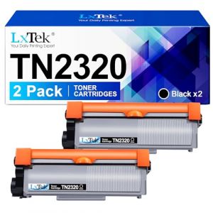 LxTek Compatible Cartouche de Toner Remplacement pour Brother TN2320 TN-2310 pour DCP-L2520DW MFC-L2700DW HL-L2340DW L2300D L2360DN DCP-L2500D L2560DW L2540DN MFC-L2720DW L2740DW (Noir, 2-Pack) (MIDOLIA, neuf)