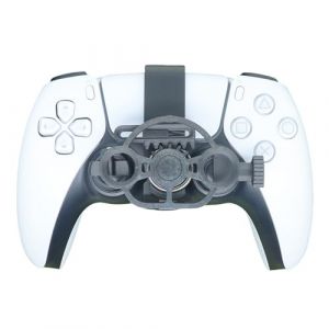 LICHIFIT Mini volant pour manette de jeu de course PS5, simulateur de conduite, impression 3D, volant pour PlayStation 5 Accessoires de roue de course auxiliaires (leagoodshop, neuf)