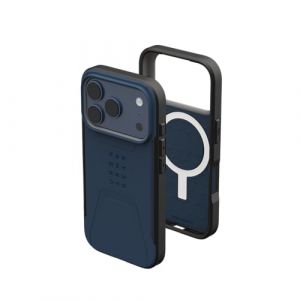 Urban Armor Gear Civilian MS Case Compatible Apple iPhone 17 Pro Coque (Chargement sans Fil/magn&eacute;tique, Housse r&eacute;sistante aux Chutes, Bord sur&eacute;lev&eacute;) Mallard (Bleu) (UAG EU Official, neuf)