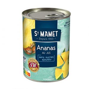 ST MAMET - Ananas Morceaux 570G - Lot De 2 (La Famille &agrave; Table! - LF&agrave;T!, neuf)
