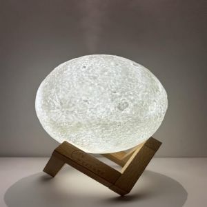 Diffuseur Huiles Essentielles 880ml LUNO - Ultrasonique & Silencieux, Humidificateur Aromathérapie, LED 3 Couleurs, Minuterie, Arrêt Automatique, Design Bois Clair Zen Maison Bureau Spa (LUNO Welfare, neuf)