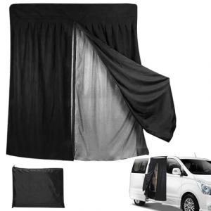 Moustiquaire pour Porte Arrière De Camionnette,Moustiquaire pour Hayon de Voiture Moustiquaire de Voiture pour Camping-Cars,Hayon Moustiquaire Coffre Protection Solaire pour Caravane,Van (Greenna, neuf)