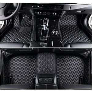 NYMCAR Tapis de Voiture personnalisés pour Audi A1,A2,A3,A4,A5,A6,A7,A8,Q2,Q3,Q5,Q7Q,Q8,TT,R8,e-tron,Q4 e-tron 2000-2023 (Noir) (yumin168, neuf)