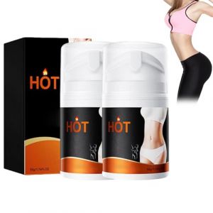 Crème Anti-Cellulite,Creme Raffermissante Bras,Sculpte Taille,Cuisses et Ventre,Cellulite Incrustée Cuisse et Fesses,Creme Anti Cellulite,Ventre Plat Femme Puissant Rapide,Formule Naturelle (60g, 2) (9suYzi, neuf)