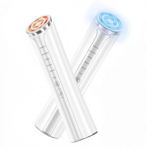 TIUUBT Appareil de Soin Visage par Radiofr&eacute;quence avec Fonction de Refroidissement, EMS et Massage Facial, Appareil Beaut&eacute; Visage avec Design Gua Sha pour Routine Quotidienne (Blanc Neige) (tiuubt-direct, neuf)