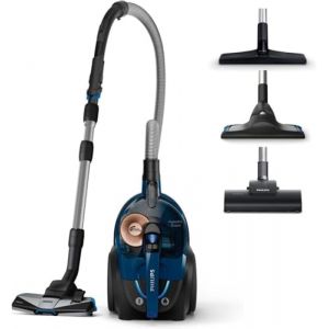 Philips PowerCyclone 8 Aspirateur Sans Sac - Moteur 900W, Aspiration 99,9%, Filtration HEPA 13, Brosse Turbo Animaux, Compact (FC9745/09) (PRYCE, neuf)