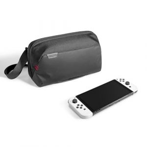 tomtoc Sac à bandoulière Sling pour Nintendo Switch/Switch modèle OLED, EDC Housse de protection circulaire Sac de transport Compatible avec 10 jeux, Switch Pro Controller (tomtoc EU Official, neuf)