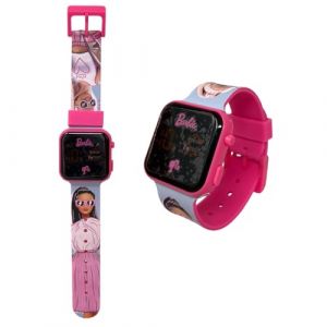 CARTOON Montre-bracelet numérique écran led, bracelet en silicone pour enfants, Barbie (Massi s.r.l., neuf)