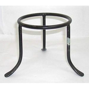 Trespolo tr&eacute;pied planteur en fer forg&eacute; mod&egrave;le V&eacute;suve 24 cm (Arterameferro, neuf)