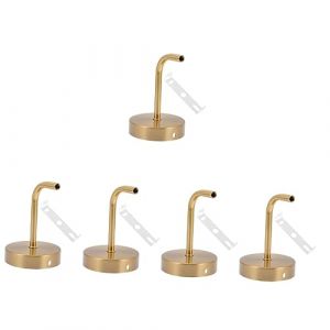 DOITOOL 5 Ensembles Accessoires Pour Appliques Support De Lampe Murale Applique Murale à Bras Support D'applique Murale Bras Oscillant Pour Applique Murale Lumière Visser Métal Fer Forgé (Facing the Ocean, neuf)