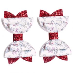 VICASKY 2pièces Épingles à Cheveux De Forme De Nœud Accessoires Festifs Pour Garçon Fille Parfaites Pour Et Célébrations (Belicious Helper, neuf)