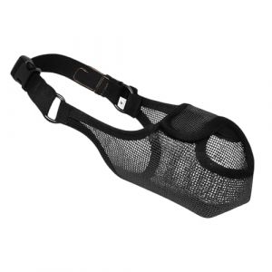 Museli&egrave;re pour Chien Emp&ecirc;che de M&acirc;cher/Manger/Mordre, Respirant Musoliaire Anti-Aboiement Anti-Morsure, Museliere Souple R&eacute;glable Chien pour Les Chiens de Taille Grande, Moyenne (XL) (TuXingMeiLing, neuf)