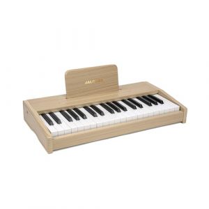 JALOKEE Clavier de Piano pour Enfants, Piano numérique pour Enfants, Instrument de Musique éducatif, Piano en Bois pour Filles et garçons de Plus de 3 Ans (Chêne, 37 Touches) (ZIPPY TOYS, neuf)