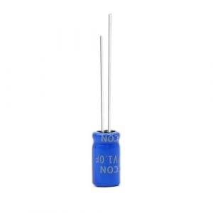 HUABAN 5 Pièces 2.7V 1.0F 8x12mm Super condensateur Ultracapacitor à enroulement de plomb 2.7 Volt 1.0 Farad (ERIC ELECTRONICS TECHNOLOGY LIMITED, neuf)