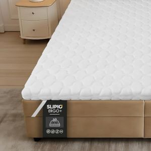 Surmatelas Topper Mousse (130x200 cm) (SLIPIO, neuf)