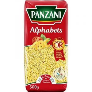 Panzani Alphabets 500g (lot de 3) (J&S France, neuf)