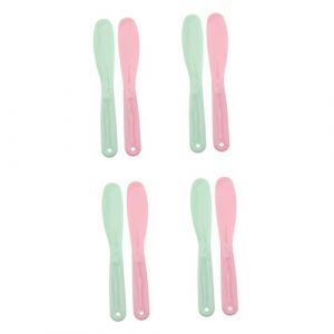 WOFASHPURET Set de Spatules Cosm&eacute;tiques Plastique pour M&eacute;langer Maquillage DIY Cuill&egrave;res pour Masques Visage et Cr&egrave;mes Outils Pratiques Rangement Couleurs Al&eacute;atoires Jaune Couleur Al&eacute;atoire (Leiyun, neuf)