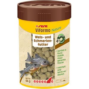 Sera Viformo Pleco Tabs 100 ML (64 g) | Pastilles Naturelles pour Silures & Poissons de Fond | 4 % Gammares & Algues Marines | Nutrition Saine & Vitalit&eacute; | sans Colorants Ni Conservateurs (sera Group Shop, neuf)