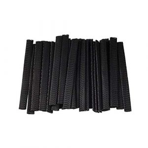 Lurrose Lot de 100 pinceaux de maquillage en maille filet - Protection des brosses - Noir (Different Quality, neuf)