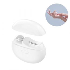Dispositif De Soin Des Ongles Sans Fil Tondeuse Et Tampon &Agrave; Double Usage Fonction De Polissage Automatique Pour Tous Les &Acirc;ges Coupe-ongles ABS (fankundianzishangwuyouxiangongsi, neuf)