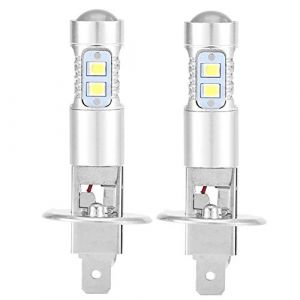 Yctze Phare, 100% Tout Neuf H1 6000K Super Blanc 360 Degrés 100 W LED Phare Ampoules Kit Voiture Avant Lumière Brouillard Conduite Lumière pour ampoule led h1 100w ampoule h1 ampoule h1 100w ampoule h (riuty, neuf)