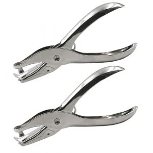 UIEXAY Perforatrice &Agrave; Trou Unique 2 Pi&egrave;ces, 3Mm Et 6Mm Pince Perforatrice En M&eacute;tal,Pour Projets Diy, Scrapbooking,Cr&eacute;ation De Cartes (Behaodian Store, neuf)