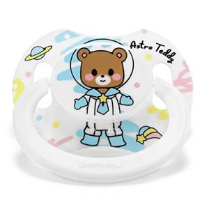 LittleForBig Bigshield Generation-II Tétine adulte Motif ours en peluche Blanc (Littleforbig, neuf)