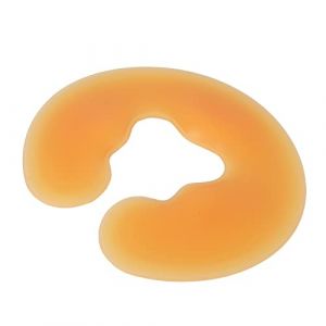 TOPINCN Oreiller de Massage Doux en Silicone pour Salon de beaut&eacute;, pour une Relaxation Confortable du Visage et un Massage Doux, Couleur de Peau, Coussin de T&ecirc;te en Forme de U pour Bureau ou Chambre (sanurety, neuf)