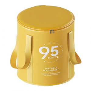 Seau imperm&eacute;able avec base anti--Slip pour le nettoyage de douche de spa dans le bain de pieds &agrave; la maison R&eacute;cipient pliable de spa &eacute;tanche avec bain de pieds, baignoire (arotperar, neuf)