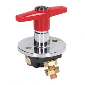 Coupe-batterie, 12V-60V 300A Isolateur de coupure de batterie à courant élevé 10000 fois la durée de vie électrique, interrupteur d'isolateur de puissance pour véhicule marin voiture bateau RV (biaterd, neuf)