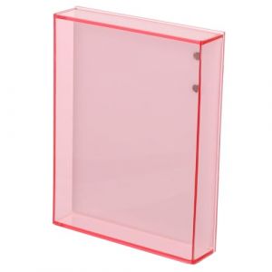LIFKOME Bo&icirc;te de Rangement Acrylique pour Faux Cils &Eacute;tui Compact R&eacute;utilisable avec Plateau Int&eacute;rieur Organisateur Cosm&eacute;tique Portable pour Extensions de Cils (Yaeerang, neuf)