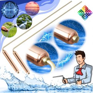 Baguettes de Sourcier Professionnelles Modèle DELUXE 100% Cuivre - Baguette de Radiesthésie - Marque Française [GARANTIE A VIE] (Majestic's Boutique, neuf)