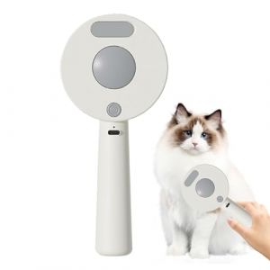 Brosse à vapeur pour animaux de compagnie, peigne de massage pour chat, brosse de toilettage pour chats, brosse auto-nettoyante pour animaux de compagnie, peigne de toilettage pour chien, peigne (cisduae, neuf)