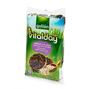 Tortitas De Arroz Integral Y Chocolate Negro Vitalday Gullon 100g (FRUTITOSCOM, neuf)