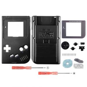 OSTENT Remplacement Complet de la Coque du bo&icirc;tier pour Nintendo GB Game Boy Console Couleur Noir (OSTENT, neuf)