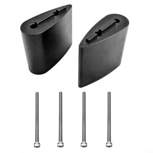 Lot d'entretoises de guidon en carbone pour guidon TT - Augmentation de la hauteur de 5/10/20/40 mm - En alliage d'aluminium - Amélioration du confort avec vis pour vélo de route pour triathlon et (Magictown-EU, neuf)