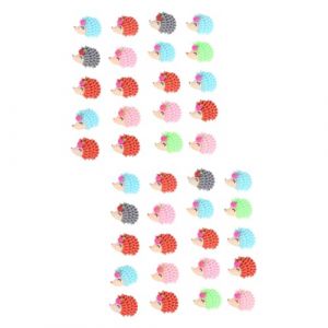 Uonlytech 2 Ensembles Accessoires De Hérisson En Résine Artisanat Embellissements De Hérisson Accessoires De Couvre-chef Bricolage Fournitures De Bricolage Joli Décor Animalier 20 Pièces * 2 (Vivinacy, neuf)